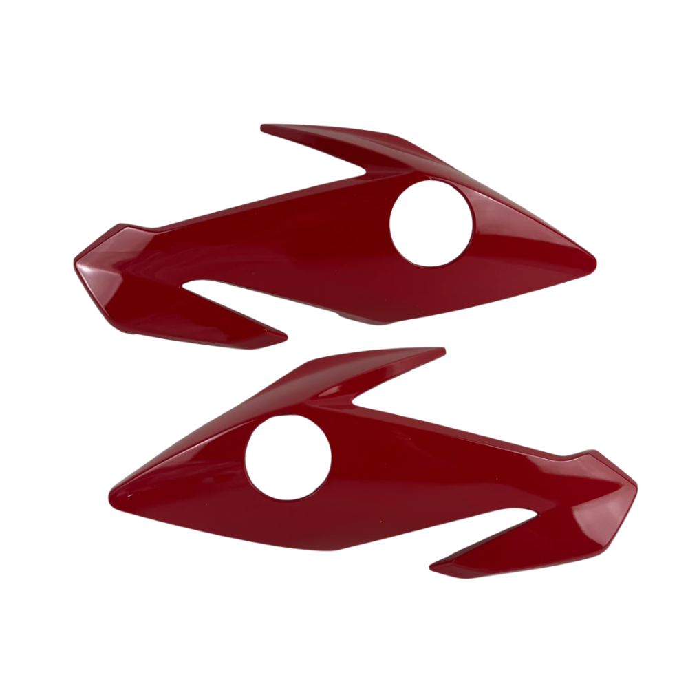 CARENAGEM LATERAL DO FAROL TITAN 160 2022/23 VERMELHO PEROLIZADO