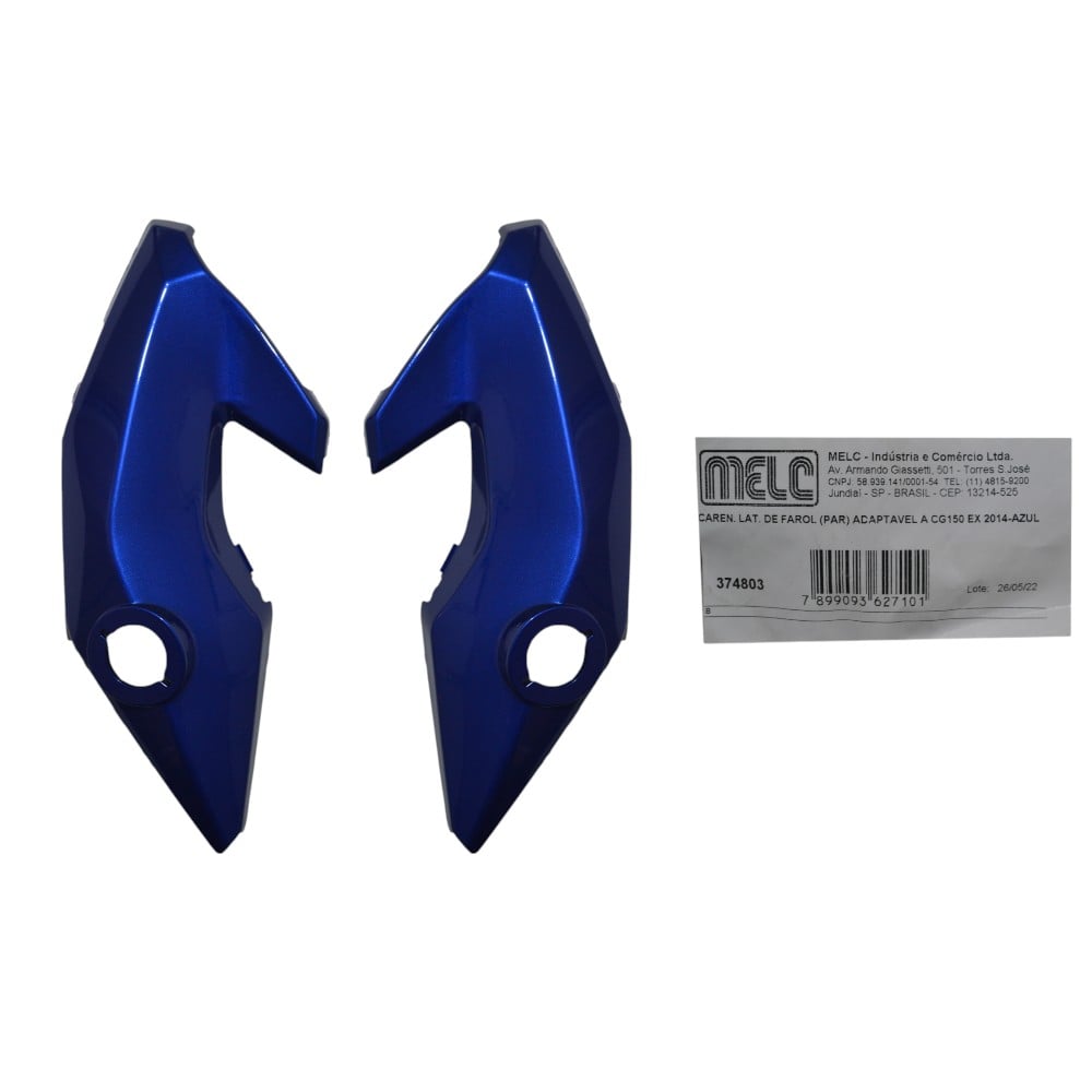 CARENAGEM LAT FAROL AZUL TITAN 150 /14
