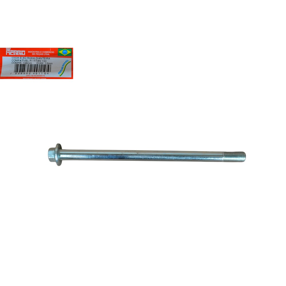 EIXO RODA DIANT TITAN 125/150/160