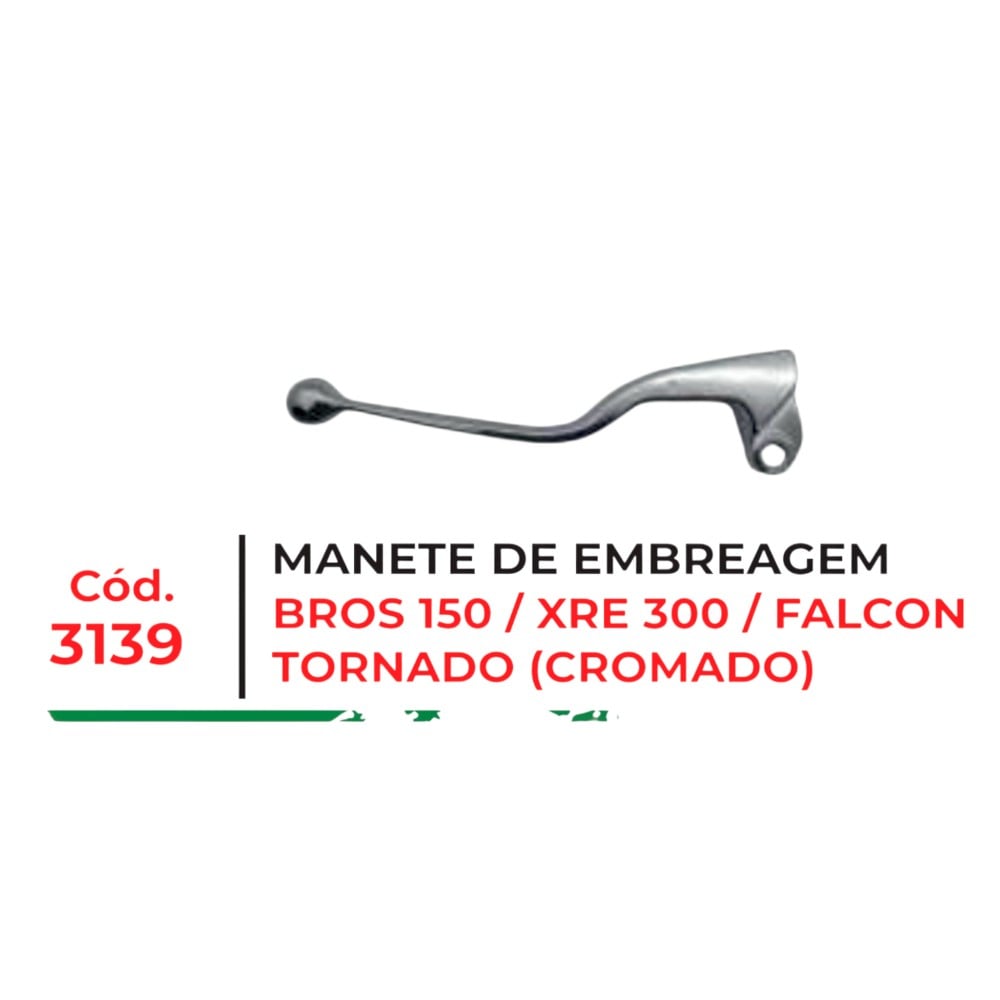 ALAVANCA EMBREAGEM BROS 150/XR300/NX400 CROM