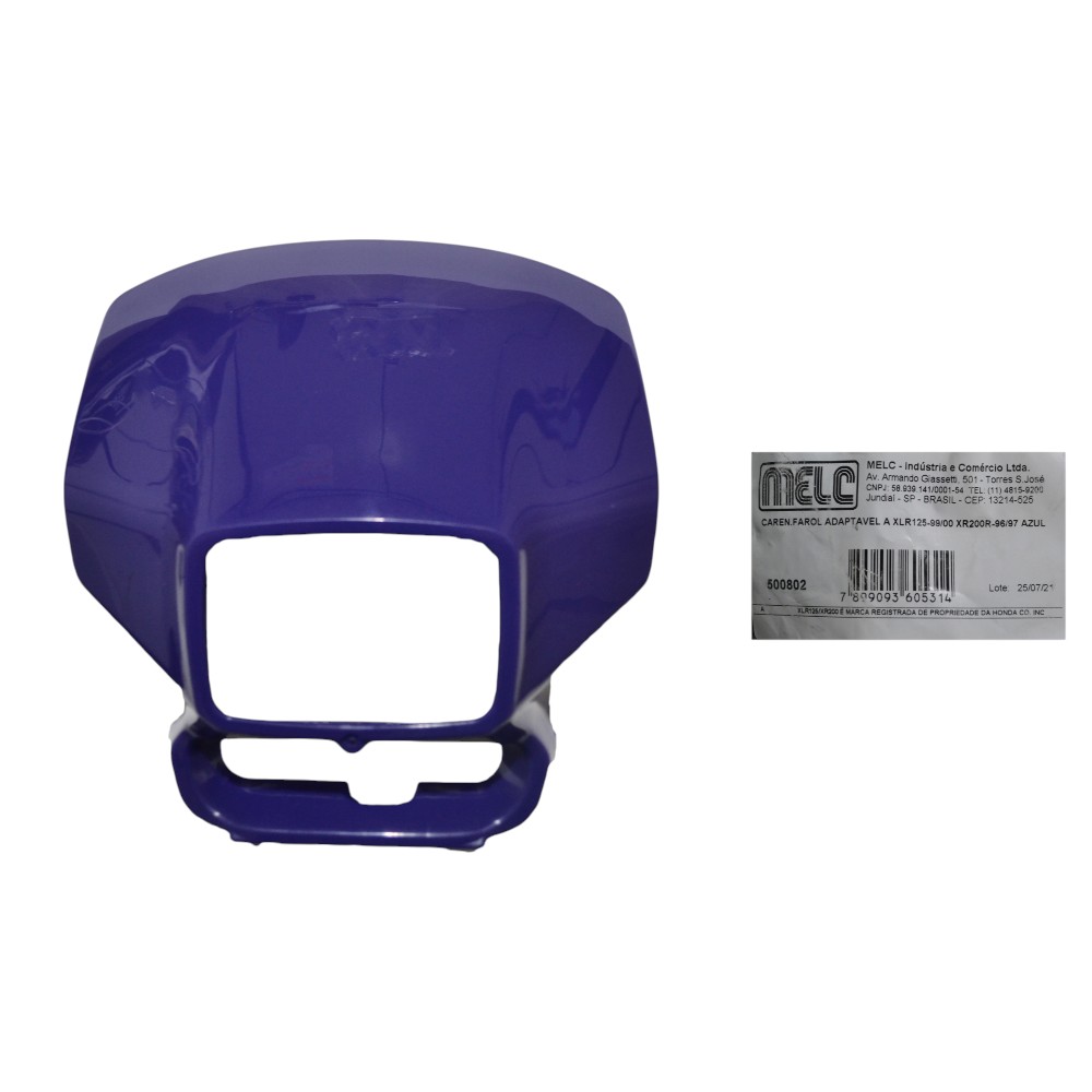 CARENAGEM FAROL AZUL ROX XLR 125 99/01