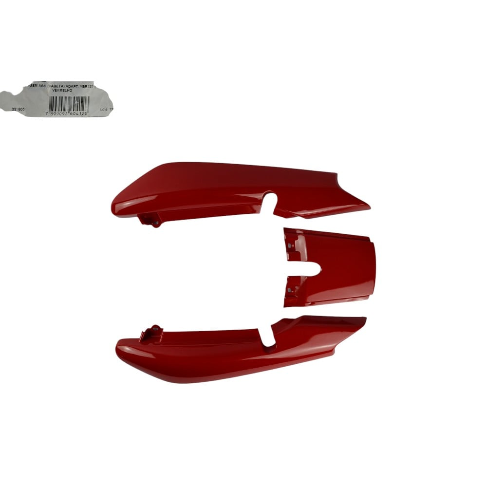 RABETA T. VERMELHO YBR 125 02 S/ADESIVO