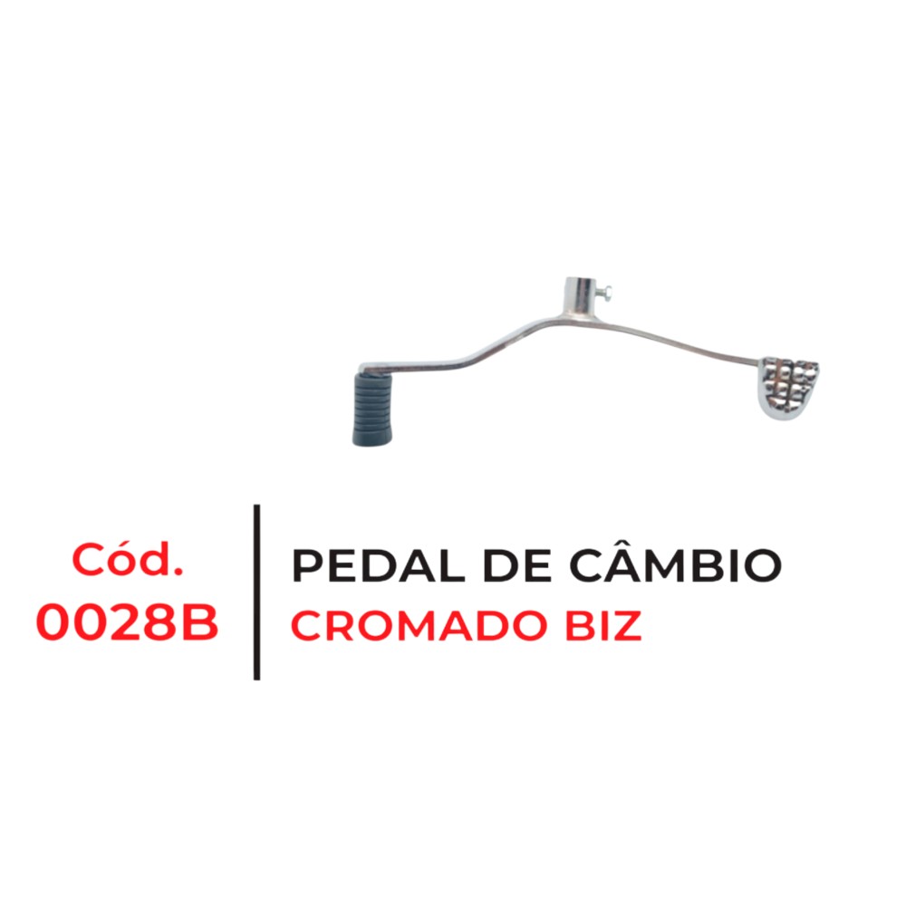 PEDAL CAMB BIZ KS CROM
