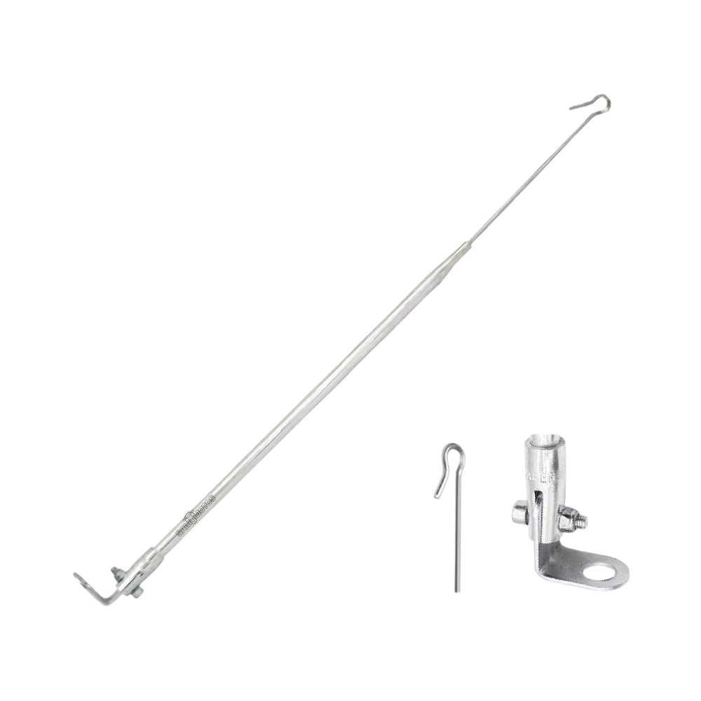 ANTENA CORTA PIPA C/REG  RETROVISOR 