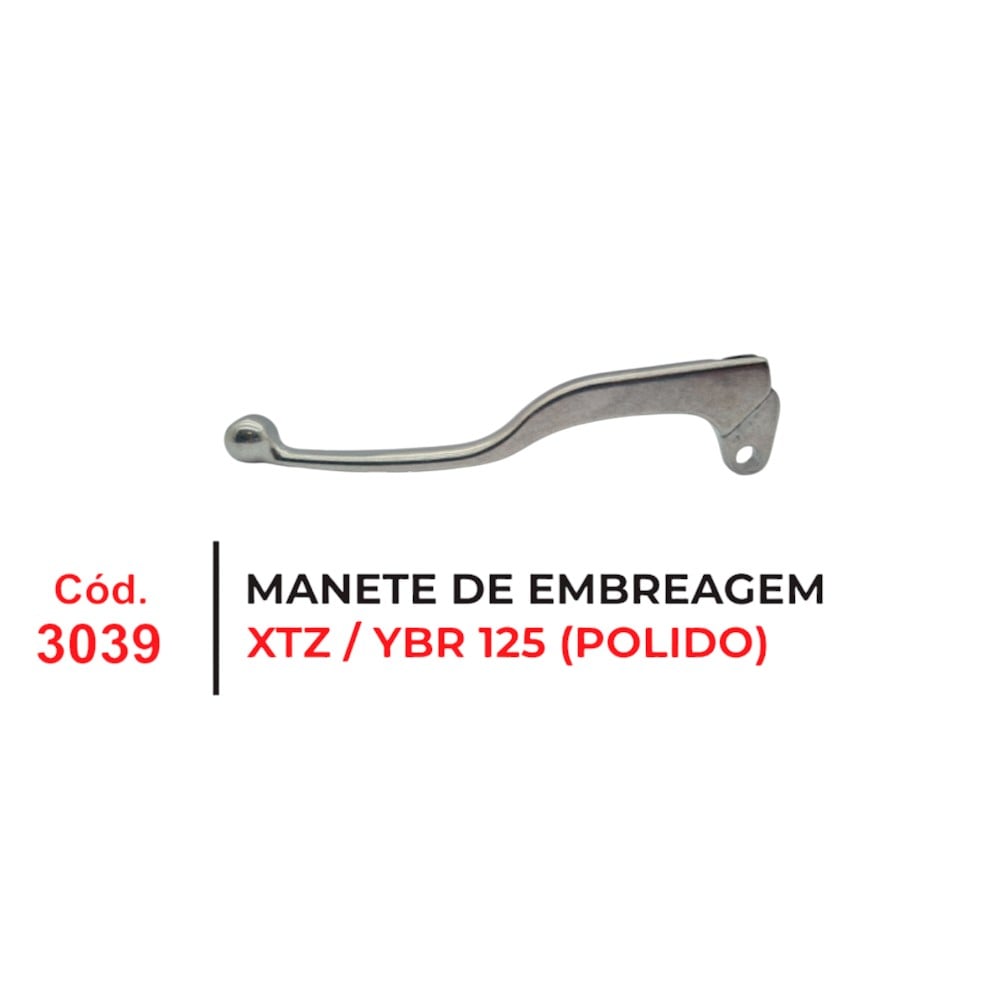 ALAVANCA EMBREAGEM XTZ POLIDA