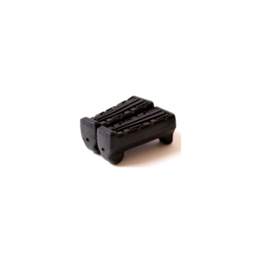 BORRACHA PEDAL APOIO YBR 02/03 (2PÇ)