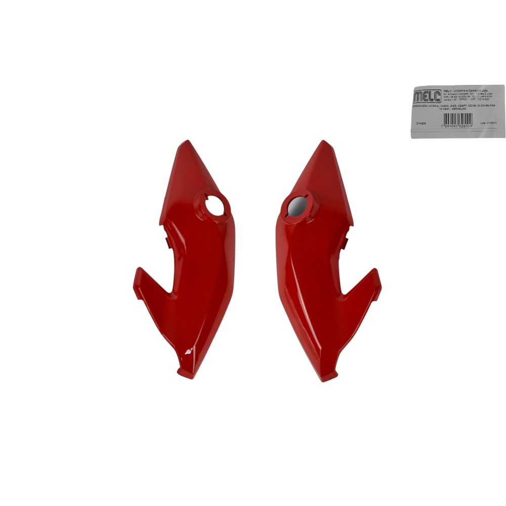 CARENAGEM LAT FAROL VERMELHO TITAN 150 15 FAN 160