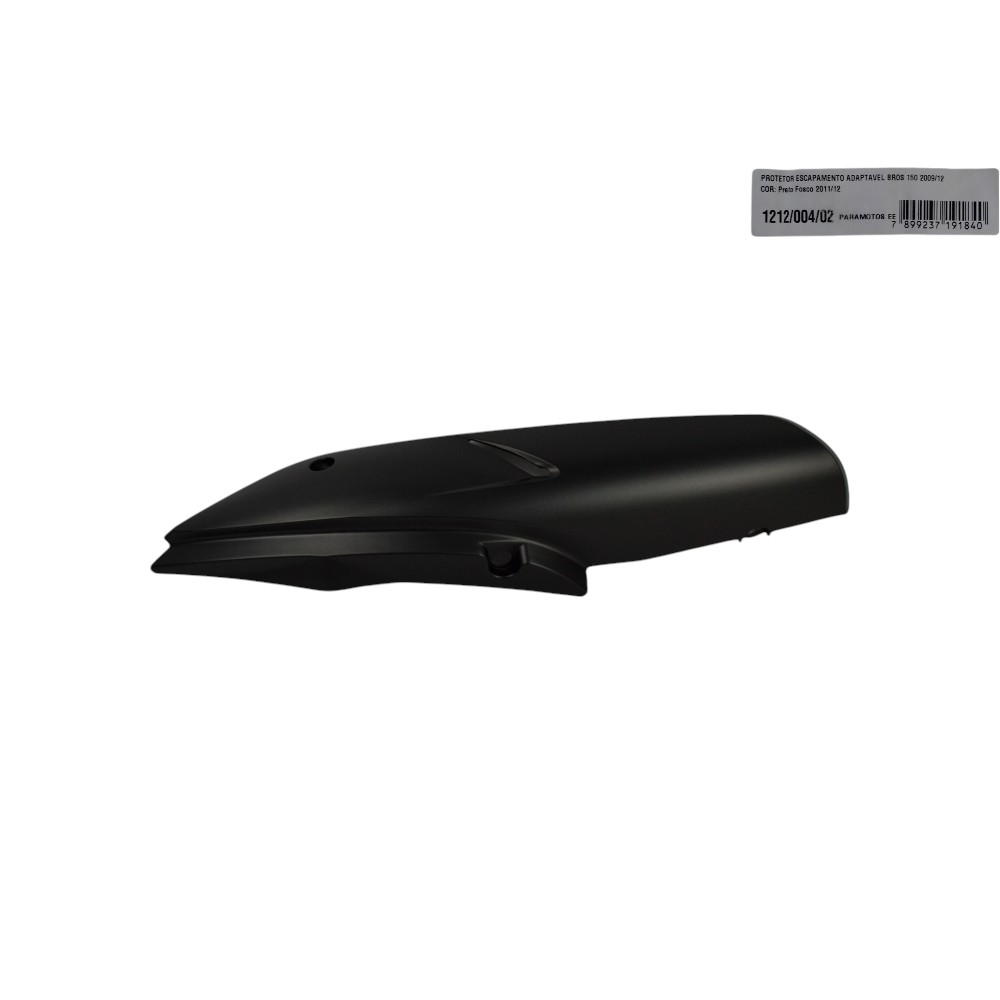 PROTETOR P/ESCAPAMENTO BROS 150/09 PRETO FOS