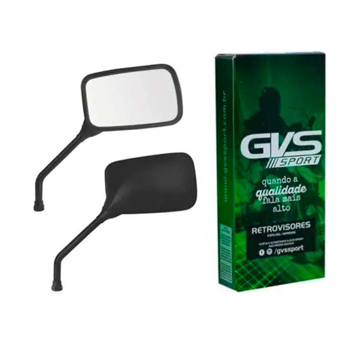 RETROVISOR MINI MOD ORIG CBX200 PRETO