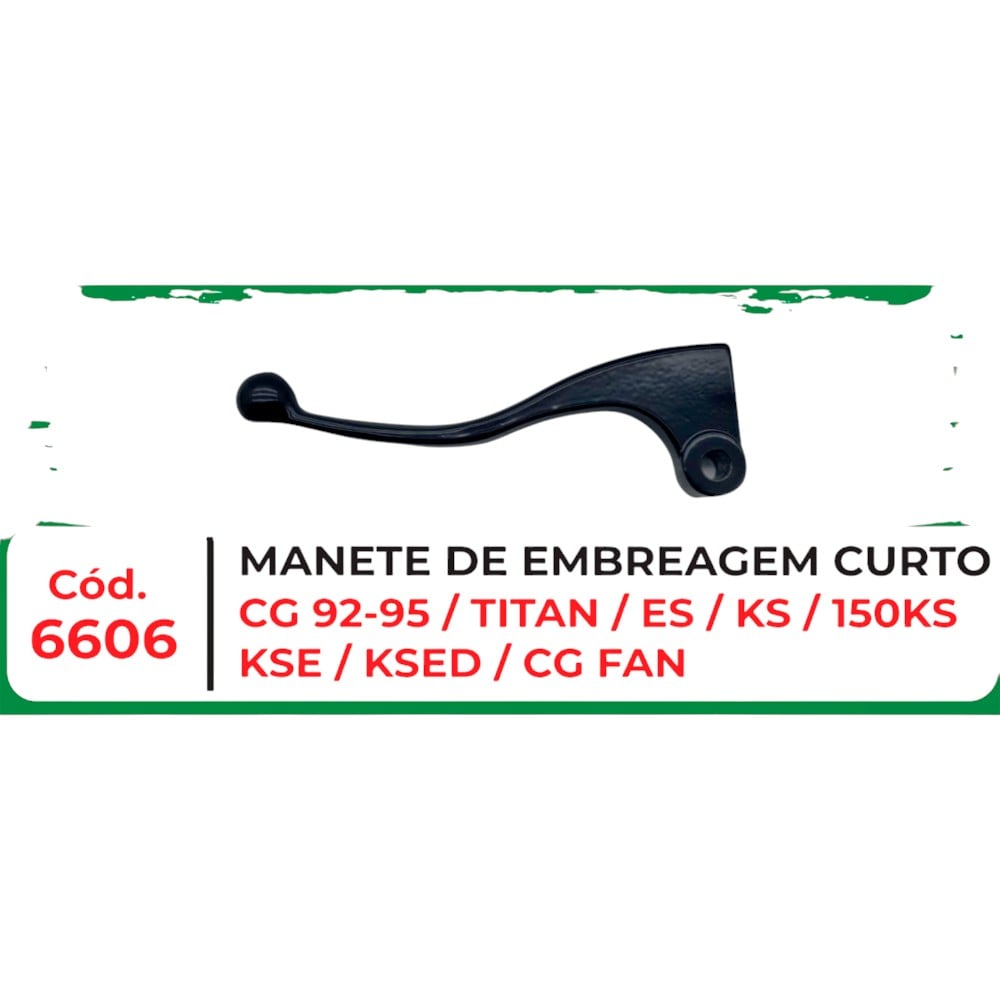 ALAVANCA EMBREAGEM CURTO TITAN 92/99/08