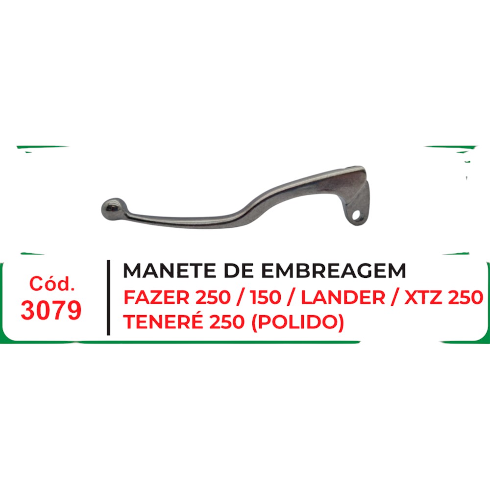 MANETE EMBREAGEM FAZER LANDER/150 POLI
