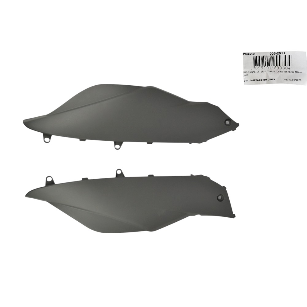 TAMPA LAT COMPLEMENTO BIZ 125 05/10 CINZ