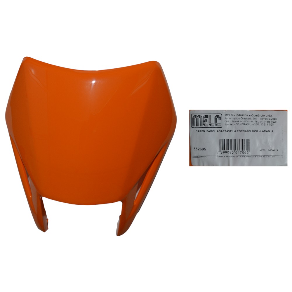 CARENAGEM FAROL LARANJA TORNADO TORNADO 08