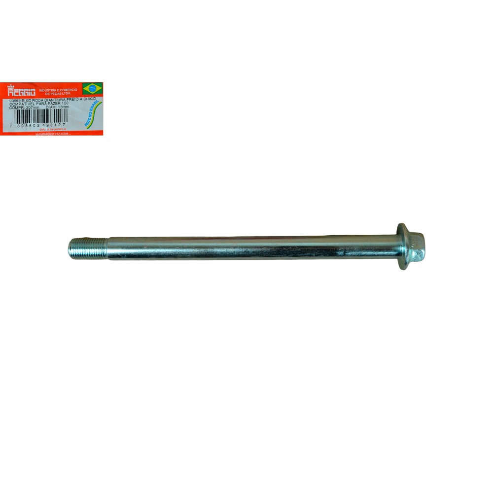 EIXO RODA DIANT FAZER 150 FREIO DISCO