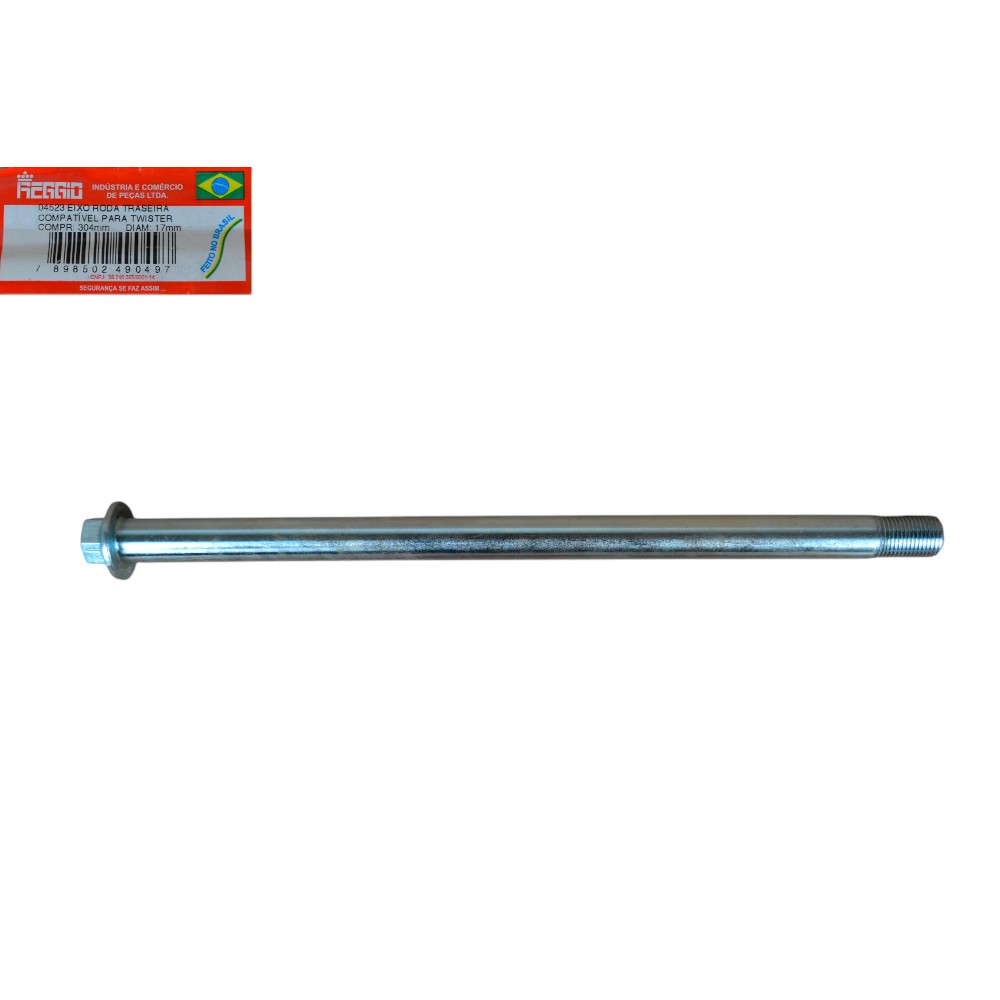 EIXO RODA TRAS CBX 250 TWISTER