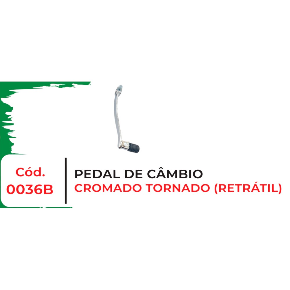PEDAL CAMB XR 250 TORN RETRATI CROM