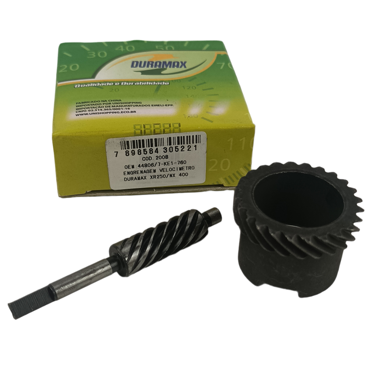 ENGRENAGEM VELOC COMPL XR250 / NX400 FER