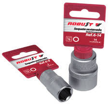 FER SOQUETE SEXT.3/8 13 MM ROBUST