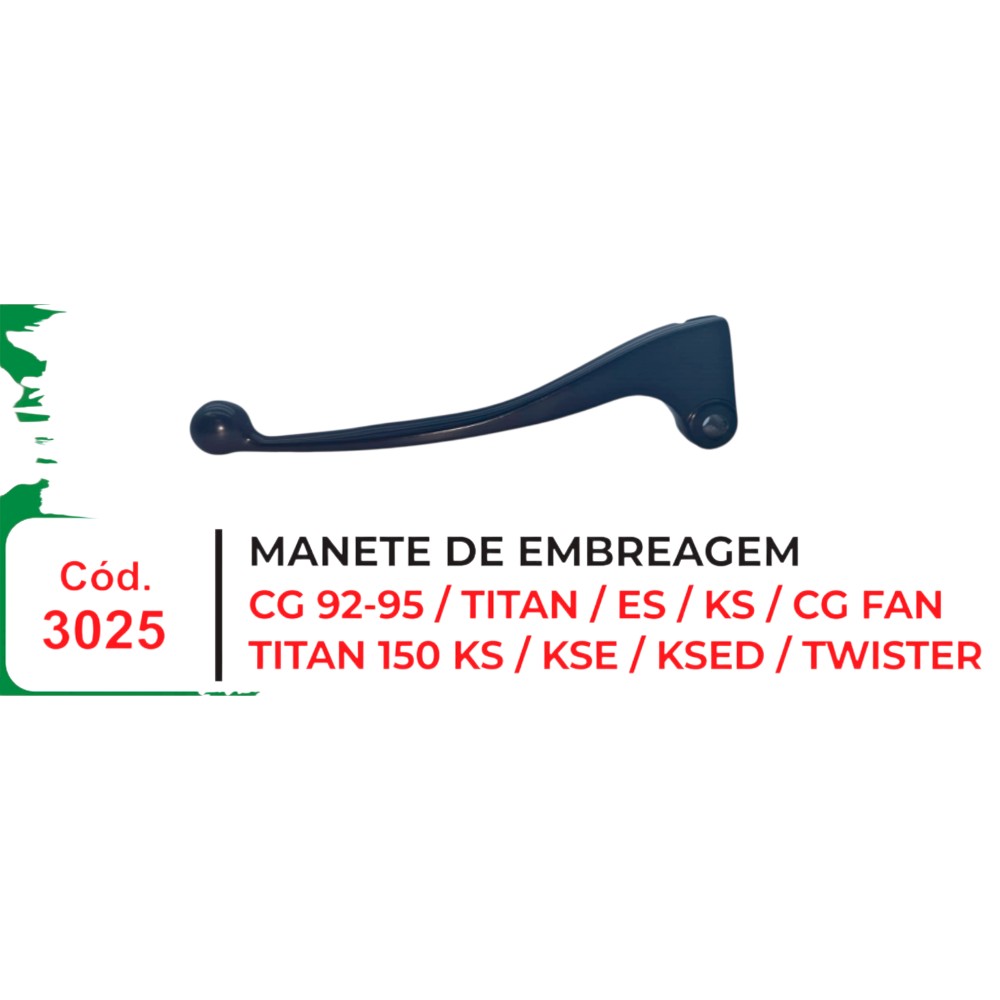 MANETE EMBREAGEM TITAN 92/99/ES/KS