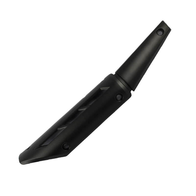 PROTETOR P/ESCAPAMENTO YBR FACTOR 08/11 PRETO