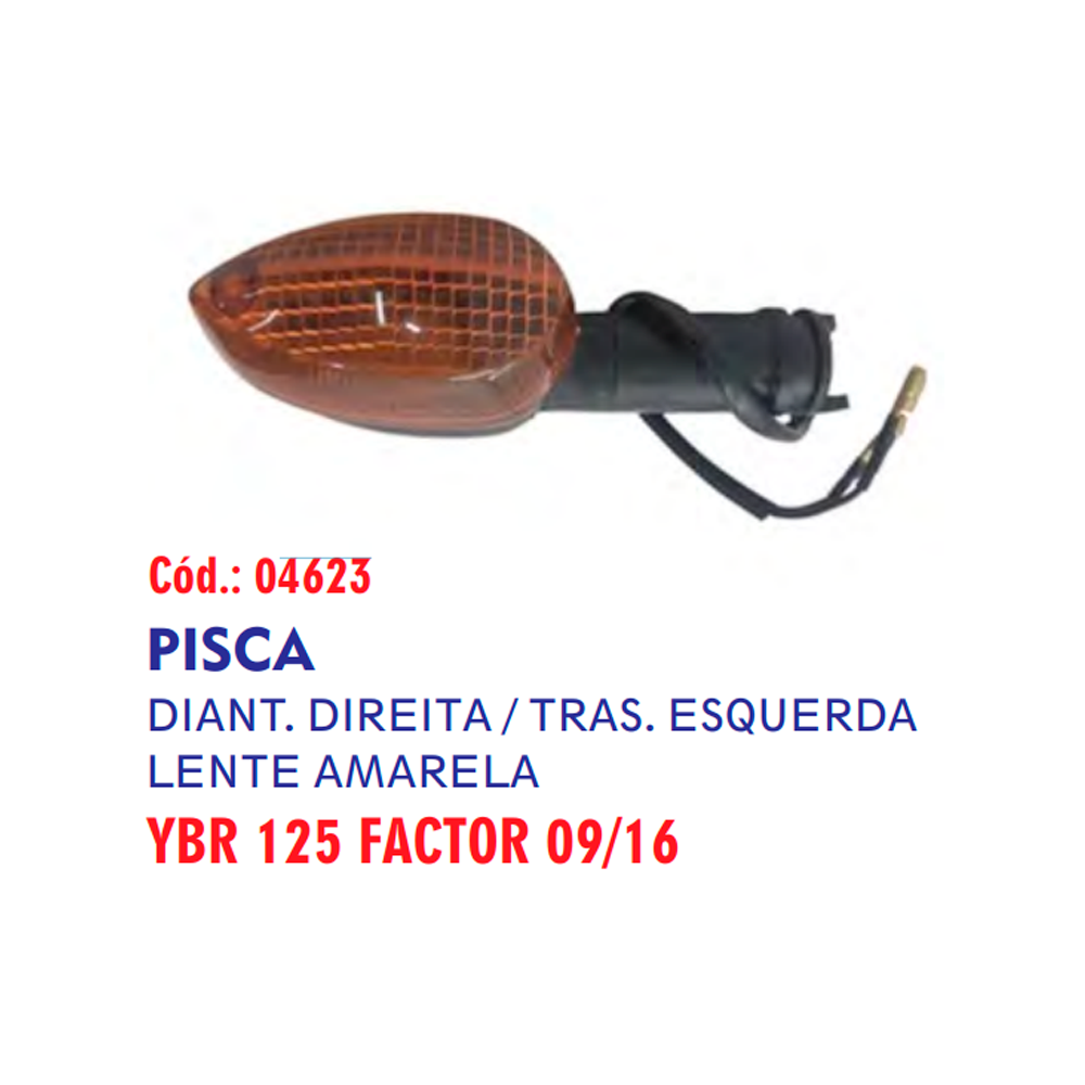 SETA COMPL YBR 125 FACTOR AMAREL D/D T/E